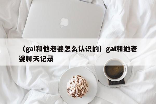 （gai和他老婆怎么认识的）gai和她老婆聊天记录