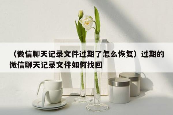 （微信聊天记录文件过期了怎么恢复）过期的微信聊天记录文件如何找回