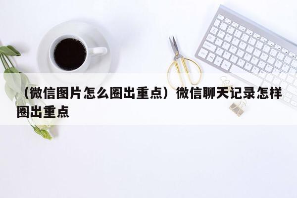 （微信图片怎么圈出重点）微信聊天记录怎样圈出重点