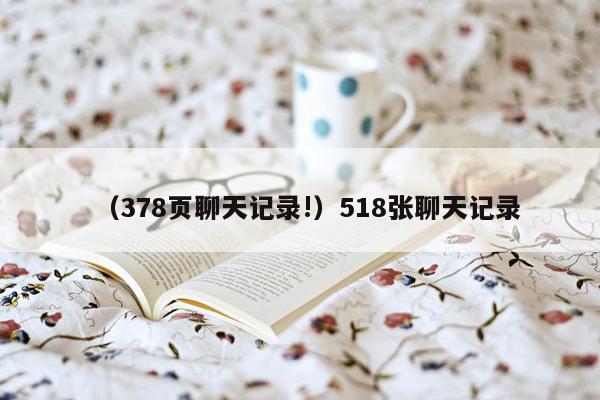 （378页聊天记录!）518张聊天记录