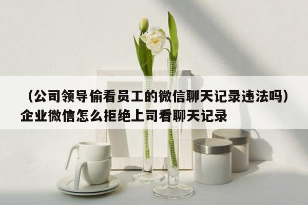 （公司领导偷看员工的微信聊天记录违法吗）企业微信怎么拒绝上司看聊天记录