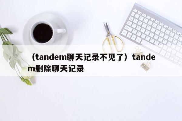 （tandem聊天记录不见了）tandem删除聊天记录